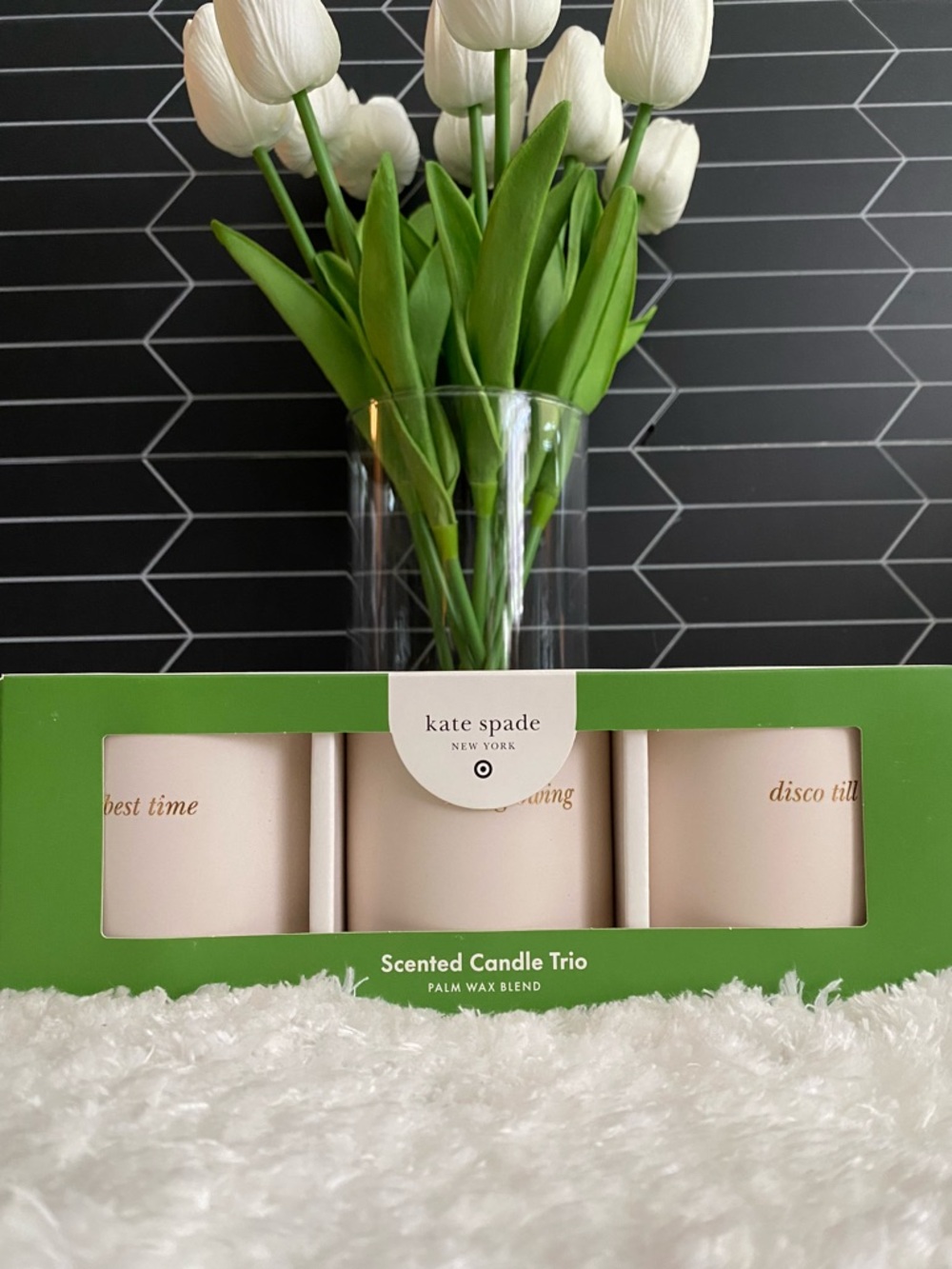 kate spade New York Scented Candle Trio